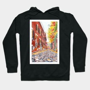 Boston, Acorn Street Hoodie